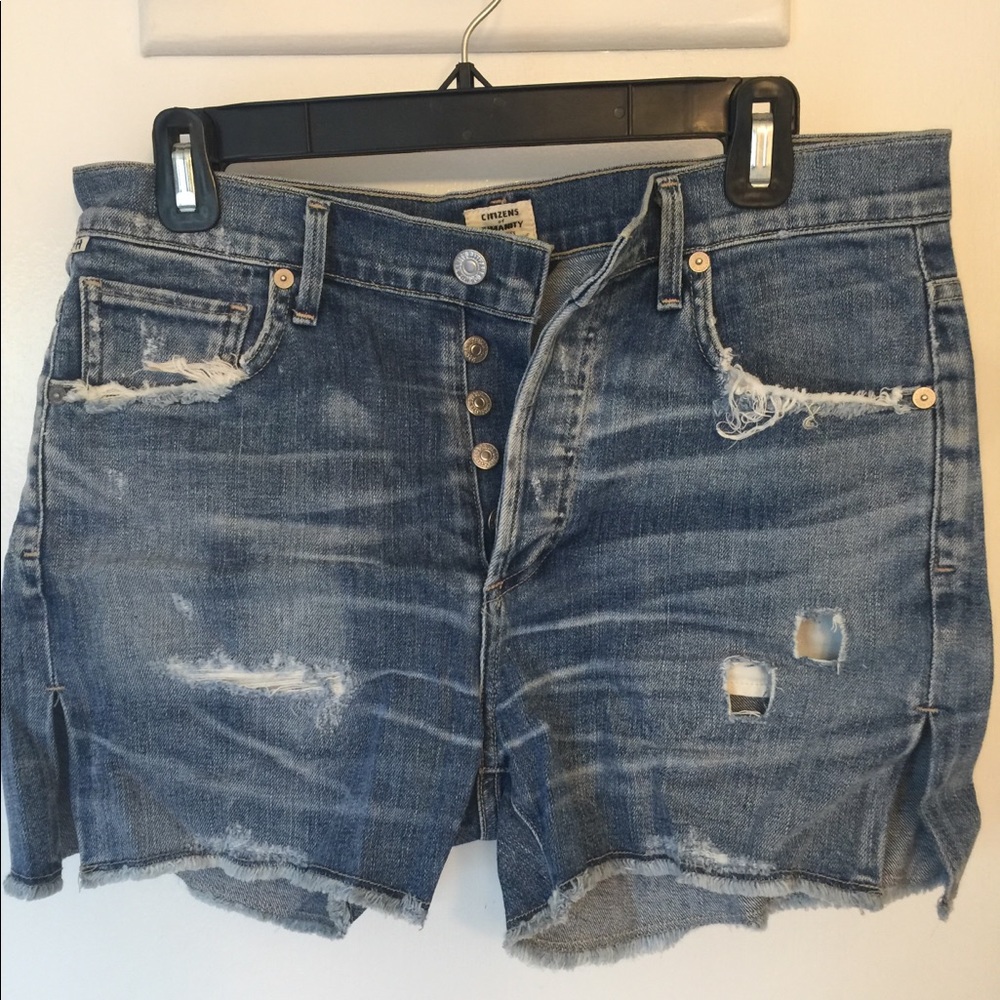 Citizens of Himanity. Denim cutoffs